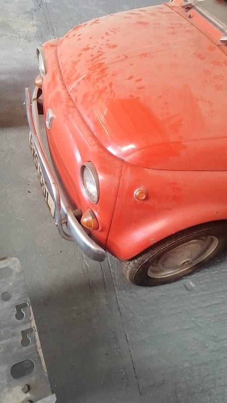 Fostering Classics Fiat 500L front view