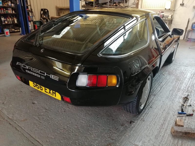 Fostering Classics Porsche 928 back angle