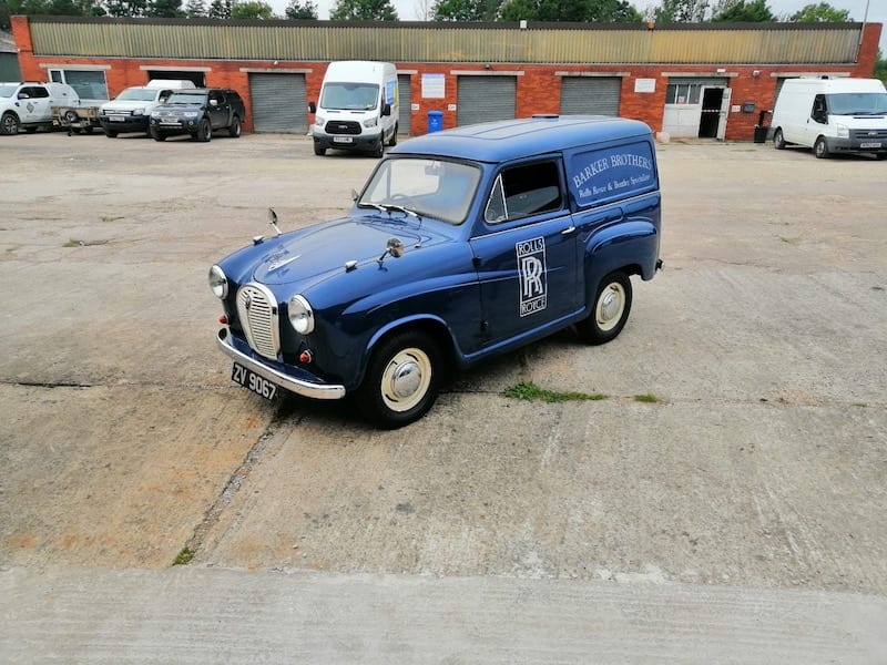 Fostering classics - Austin A35 - arriving