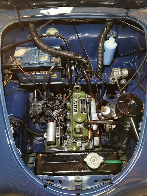 Fostering Classics - Austin A35 - complete engine bay