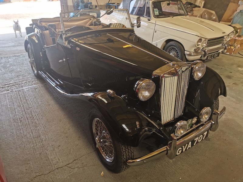 Fostering Classics - 1951 MG TD - front view
