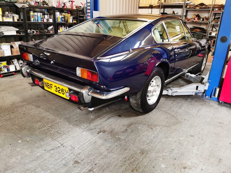 Fostering Classics - Aston Martin - in progress