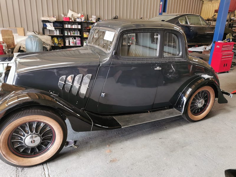 Fostering Classics -Willys 77 - before restoration