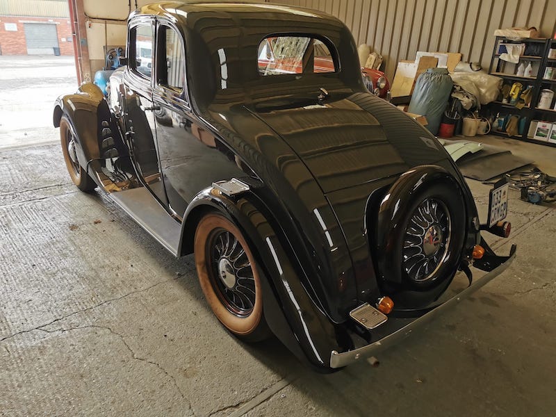 Fostering Classics -Willys 77 - rear view