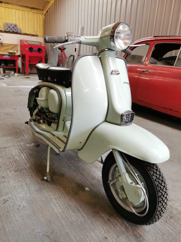 Fostering Classics - Lambretta - almost done