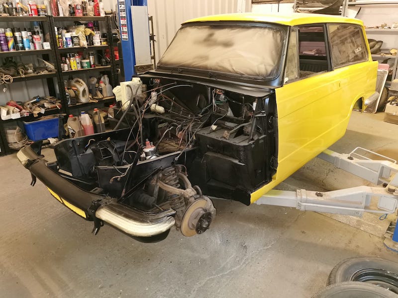 Triumph Vitesse estate - work in progress - Fostering Classics