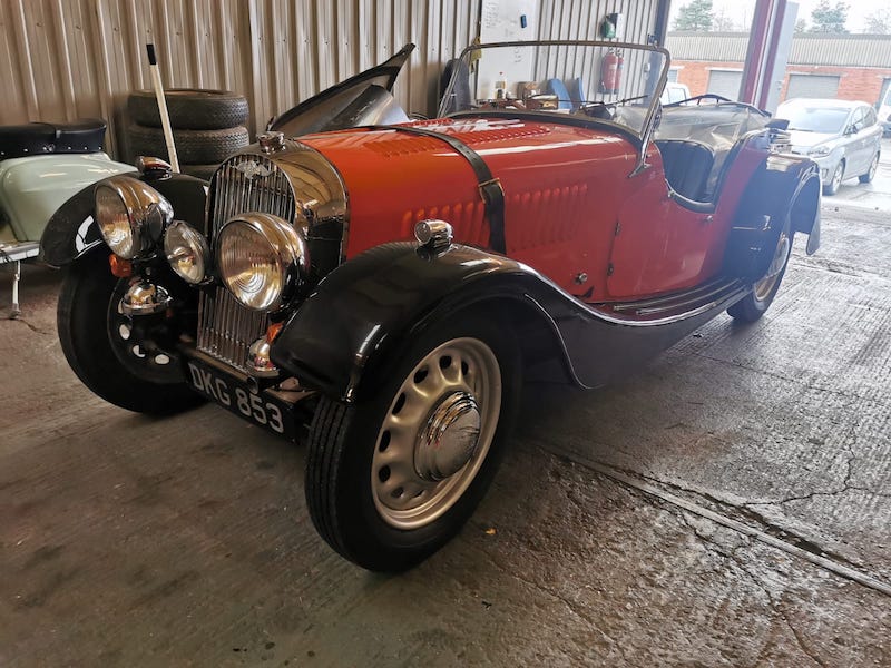 1947 Morgan 4:4 - front- Fostering Classics