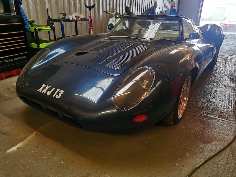 Jaguar XJ13 - front close up - Fostering Classics