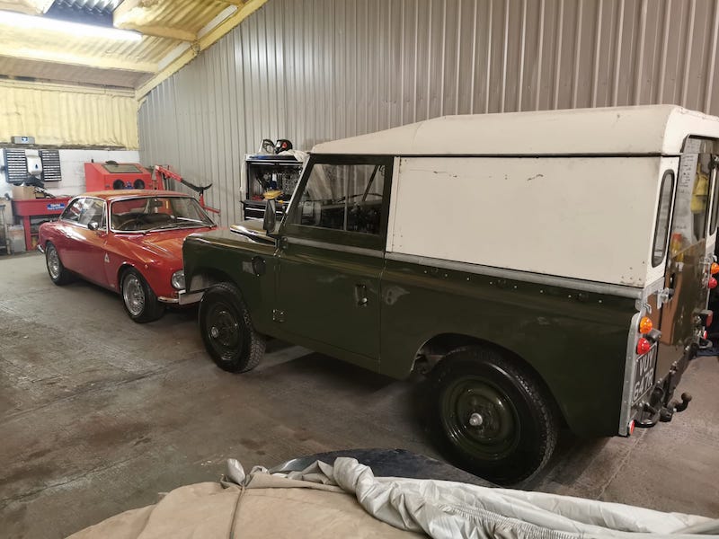 Land Rover Series 3 - work in progress- Fostering Classics