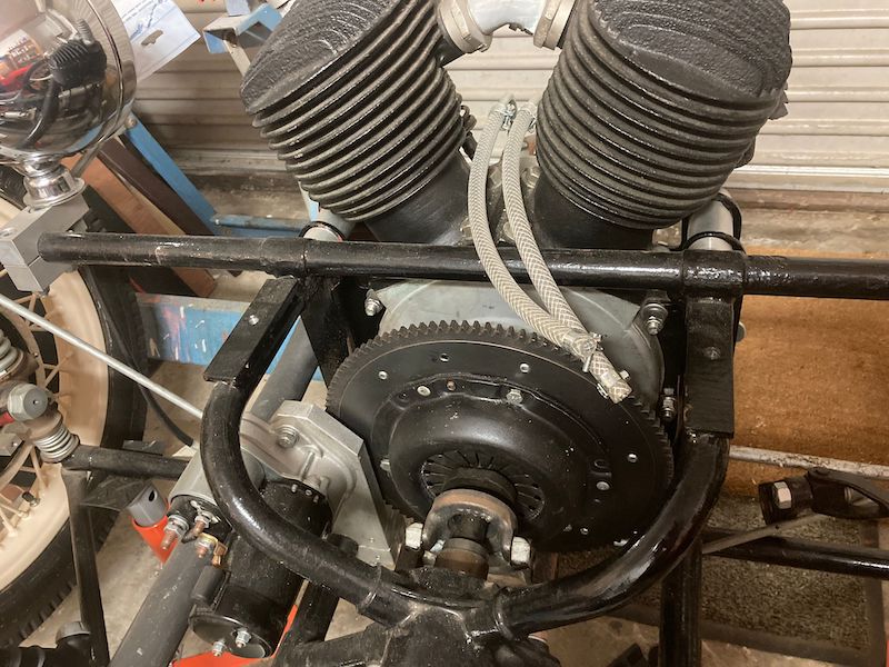 Morgan 3 wheeler - as found engine- Fostering Classics