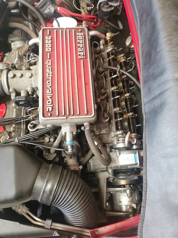 Ferrari 328 GTS - Fostering Classics - engine