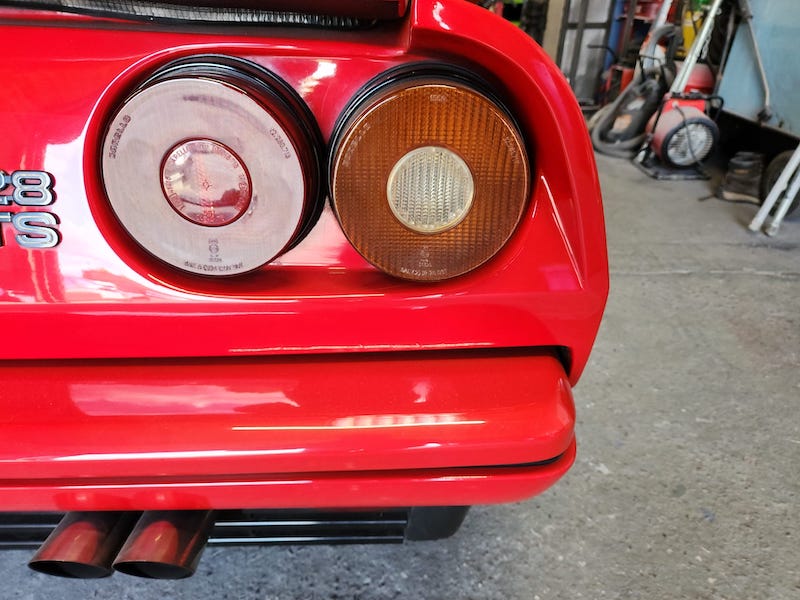 Ferrari 328 GTS - Fostering Classics - rear lights