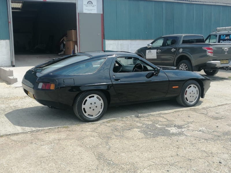 Fostering Classics Porsche 928 side view