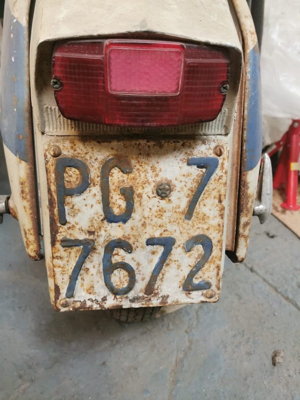 Fostering Classics - Lambretta - registration