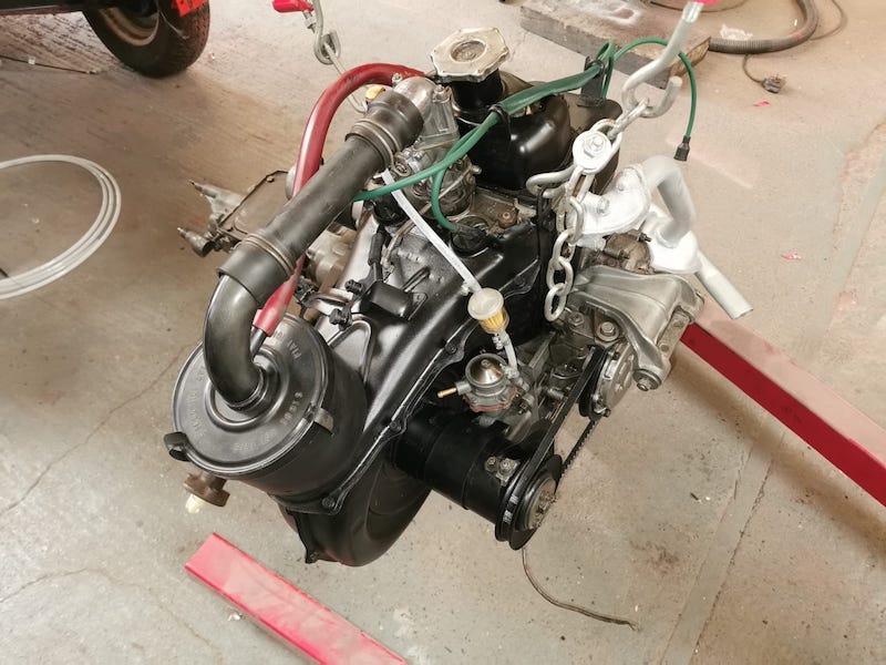 Fostering Classics - Fiat 500 - engine