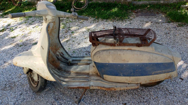 Fostering Classics - Lambretta - as found side