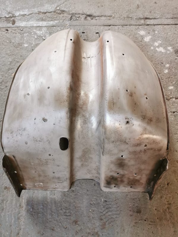 Fostering Classics - Lambretta - stripped part
