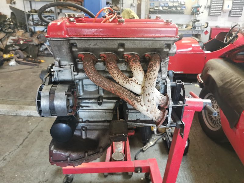 1973 Alfa Romeo GTV 2000 - Fostering classics - engine 2