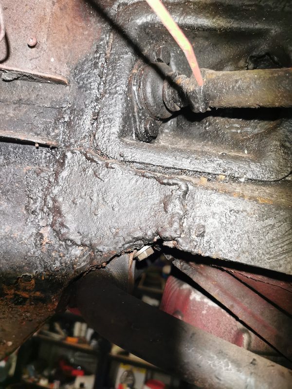 1973 Alfa Romeo GTV 2000 - Fostering classics - rotten chassis front suspension