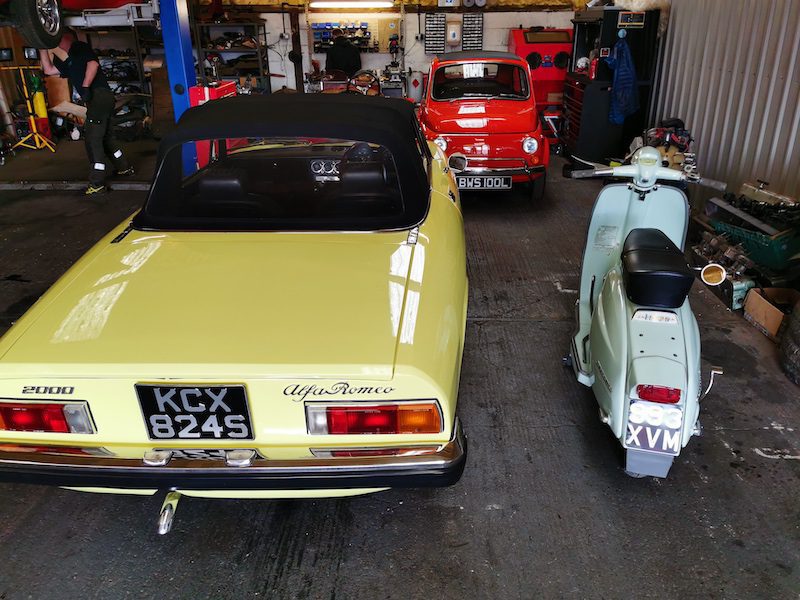 1978 Alfa Romeo Spider S2 - Fostering Classics - rear view
