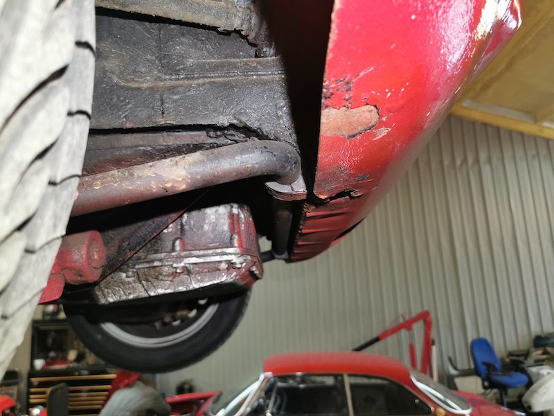 Alfa Romeo GTV 2000 - Fostering classics - sripped body