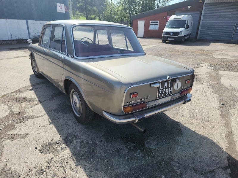back - Lancia Flavia - Fostering Classics