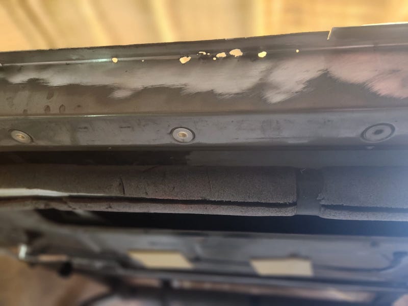 bottom of the doors damage - Lancia Flavia - Fostering Classics
