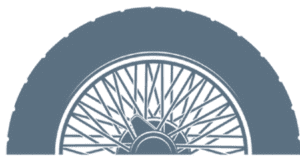 Fostering classics - logo - wheel only - blue-grey